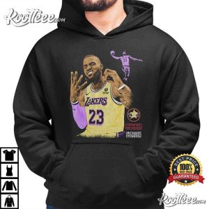 LeBron James Los Angeles Lakers Vintage Basketball NBA Fan T Shirt (2)