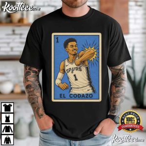 El Codazo San Antonio Spurs Loteria Style T Shirt (2)