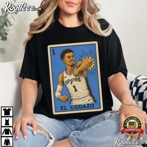 El Codazo San Antonio Spurs Loteria Style T Shirt (3)