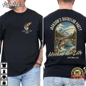 Fishing Trip Bachelor Matching Groomsmen Custom T Shirt (1)