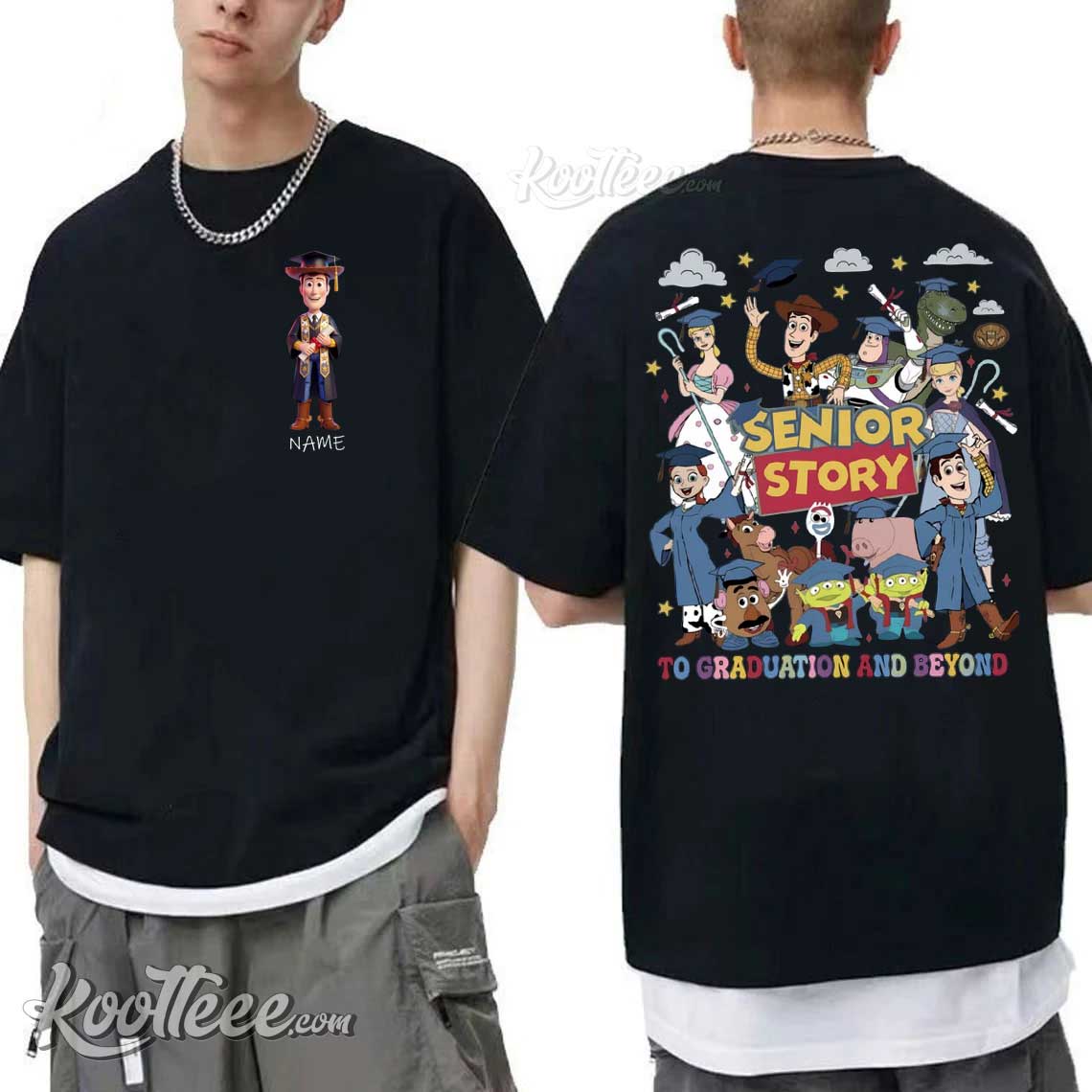 Senior Story Graduate Toy Story Graduation Custom T-Shirt Senior Story Graduate Toy Story Graduation Custom T-Shirt