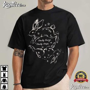 Rage Resistance Rabbit Half Rage Half Hope Resist T Shirt (1)