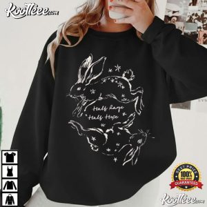 Rage Resistance Rabbit Half Rage Half Hope Resist T Shirt (3)