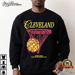 Cleveland Basketball Retro Game Day Apparel T Shirt (1)