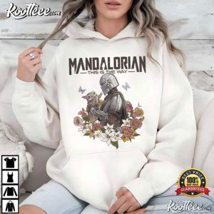 Star Wars Mandalorian Grogu Baby Yoda Father's Day T Shirt (2)
