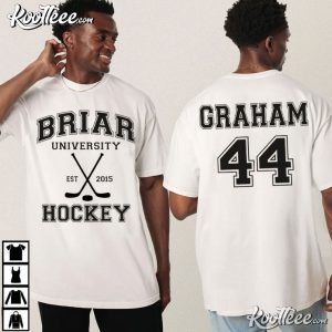 Off Campus Graham Briar University Hockey Custom T Shirt (1)