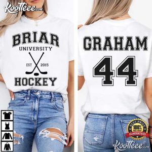 Off Campus Graham Briar University Hockey Custom T Shirt (3)