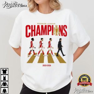 Arsenal Premier League Champions 2025 2026 North London Victory T Shirt (3)