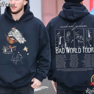 Michael Jackson Bad World Tour 1987 Vintage King Of Pop Concert T