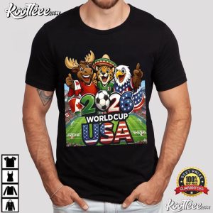 Mascot 2026 World Cup USA Funny Soccer T Shirt (4)
