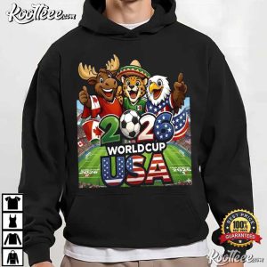 Mascot 2026 World Cup USA Funny Soccer T Shirt (2)