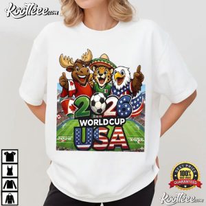 Mascot 2026 World Cup USA Funny Soccer T Shirt (3)