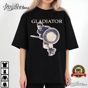 Russell Crowe Roman Empire Vintage Gladiator Movie T Shirt (3)