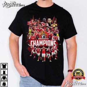 Arsenal Premier League Champions 2526 Gunners Trophy T Shirt (4)