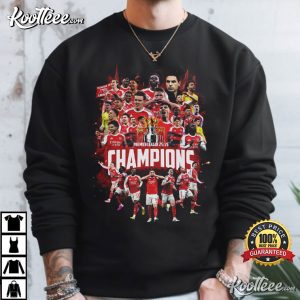 Arsenal Premier League Champions 2526 Gunners Trophy T Shirt (2)