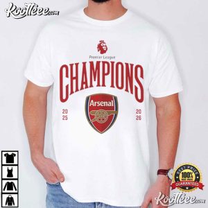 Arsenal FC Premier League Champions Football Fan Gift T Shirt (1)