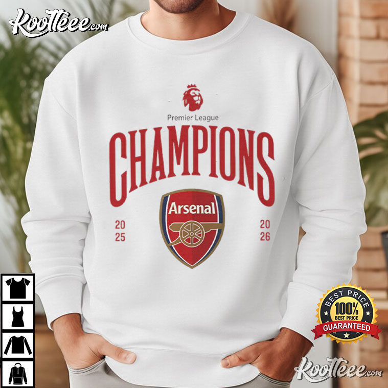 Arsenal FC Premier League Champions Football Fan Gift T-Shirt Arsenal FC Premier League Champions Football Fan Gift T-Shirt