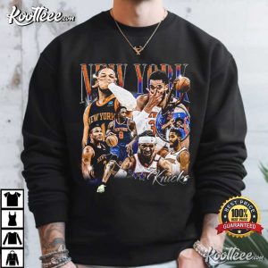 Brunson Anunoby Hart Towns Robinson Basketball Vintage T-Shirt Brunson Anunoby Hart Towns Robinson Basketball Vintage T Shirt (2)