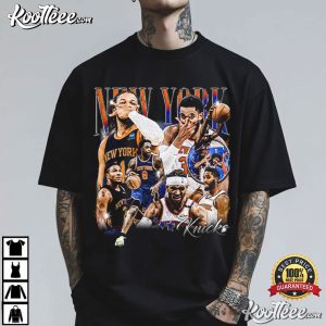 Brunson Anunoby Hart Towns Robinson Basketball Vintage T-Shirt Brunson Anunoby Hart Towns Robinson Basketball Vintage T Shirt (3)