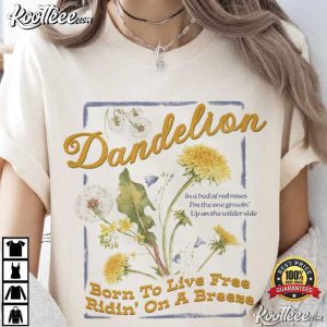 Dandelion Lyrics Country Music Fan T-Shirt Dandelion Lyrics Country Music Fan T Shirt (4)