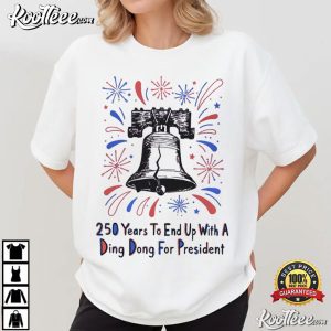 Fourth Of July Funny Anti Trump USA 250 Birthday America T Shirt (1)
