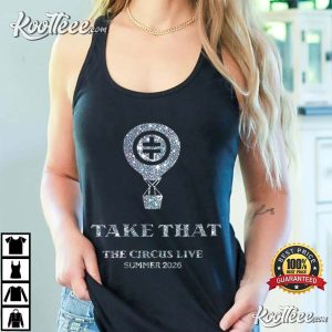 Take That Tour The Circus Live Summer 2026 T-Shirt Take That Tour The Circus Live Summer 2026 T Shirt (2)