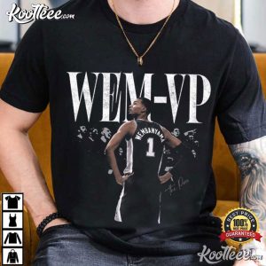 Victor Wembanyama Spurs Playoffs Pose Tribute T Shirt (2)