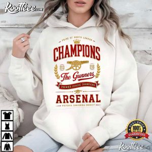 Arsenal Champions 2026 The Gunners North London Football T-Shirt Arsenal Champions 2026 The Gunners North London Football T Shirt (3)