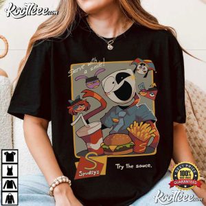 Digital Circus Spudsy's Gangle Jax Fast Food T-Shirt Digital Circus Spudsy's Gangle Jax Fast Food T Shirt (3)