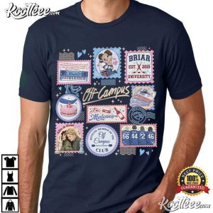 Off Campus Hockey Stamps Briar University Movie Series T Shirt (1)