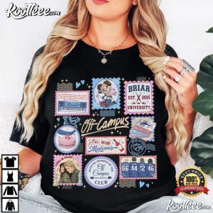 Off Campus Hockey Stamps Briar University Movie Series T Shirt (2)