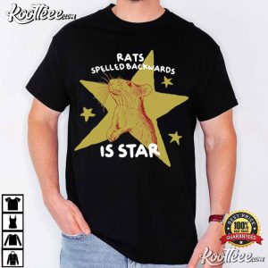 Rats Spelled Backwards Is Star Funny Animal T Shirt (1)