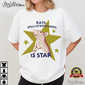 Rats Spelled Backwards Is Star Funny Animal T-Shirt Rats Spelled Backwards Is Star Funny Animal T Shirt (2)