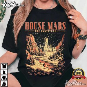 House Mars The Institute Red Rising Bookish Merch T-Shirt House Mars The Institute Red Rising Bookish Merch T Shirt (2)