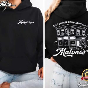 Off Campus Malone's Bar Best Burgers Hastings MA T-Shirt Off Campus Malone's Bar Best Burgers Hastings MA T Shirt (2)