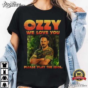 Ozzy We Love You Please Play The Idol Vintage TV Series T-Shirt Ozzy We Love You Please Play The Idol Vintage TV Series T Shirt (4)