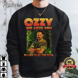 Ozzy We Love You Please Play The Idol Vintage TV Series T-Shirt Ozzy We Love You Please Play The Idol Vintage TV Series T Shirt (2)