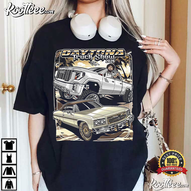 Daytona Truck Show Sierra Truck T-Shirt Daytona Truck Show Sierra Truck T-Shirt