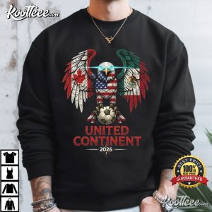 United Continent 2026 Eagle Soccer North America Football T-Shirt United Continent 2026 Eagle Soccer North America Football T Shirt (2)