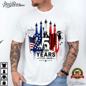 USA 250th Anniversary Semiquincentennial 1776 2026 Patriotic T Shirt (2)