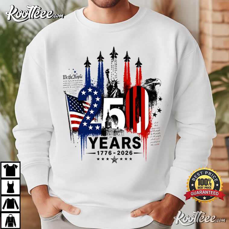 USA 250th Anniversary Semiquincentennial 1776-2026 Patriotic T-Shirt USA 250th Anniversary Semiquincentennial 1776-2026 Patriotic T-Shirt