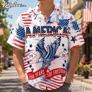 America 250th Anniversary Independence Day Patriotic Hawaiian Shirt (2)