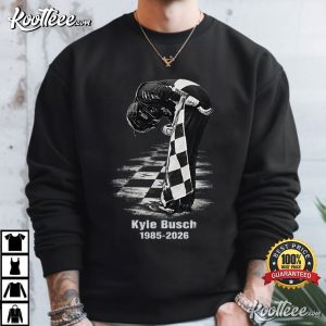 Kyle Busch Tribute Rowdy Legend Memorial Car Racing T Shirt (4)