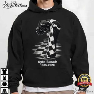 Kyle Busch Tribute Rowdy Legend Memorial Car Racing T Shirt (1)