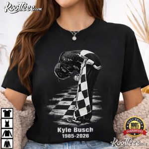 Kyle Busch Tribute Rowdy Legend Memorial Car Racing T Shirt (2)