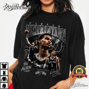 Victor Wembanyama San Antonio Spurs Vintage NBA Fan T Shirt (1)