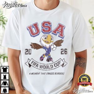 USA Eagle Mascot Patriotic Soccer Fan World Cup 2026 T Shirt (4)