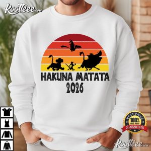 Hakuna Matata Family Personalized Disney 2026 T Shirt (4)