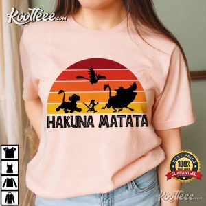 Hakuna Matata Family Personalized Disney 2026 T Shirt (2)