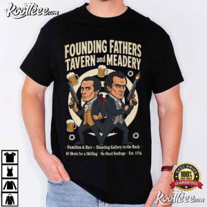Founding Fathers Brewery Hamilton Burr Tavern T Shirt (1)